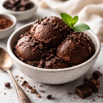 Image of Chocolate Sorbet Rich and Creamy