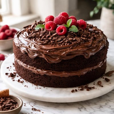 Image of Chocolate Sour Cream Cake