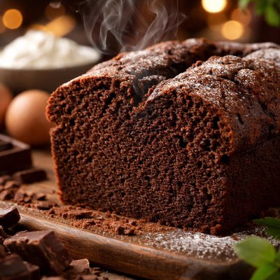 Image of Chocolate Sour Cream Pound Cake
