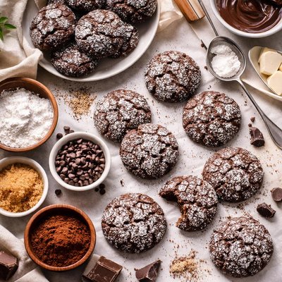 Image of Chocolate Sparkle Cookies