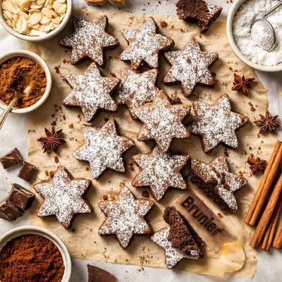 Image of Chocolate Spice Cookies Basler Brunsli