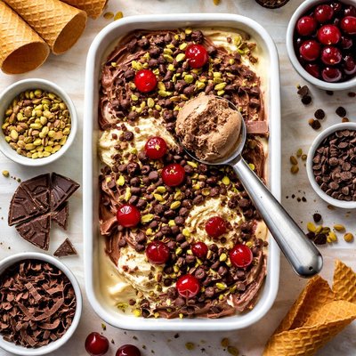 Image of Chocolate Spumone Spumone Al Cioccolato