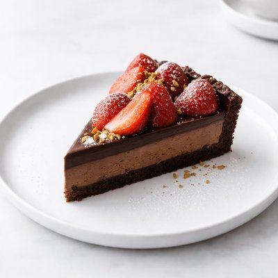 Image of Chocolate Strawberry Pie
