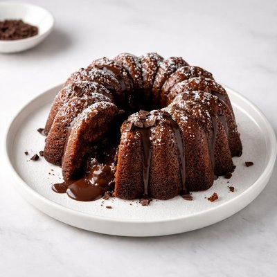 Image of Chocolate Stuffed Sticky Bundt