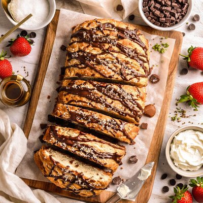 Image of Chocolate Swirl Scone Loaf
