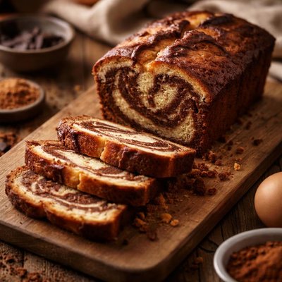 Image of Chocolate Swirled Pound Cake