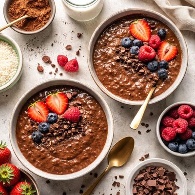 Image of Chocolate Tapioca Pudding