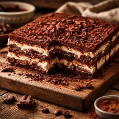 Image of Chocolate Tiramisu 1996 Canadian Italian Recipe