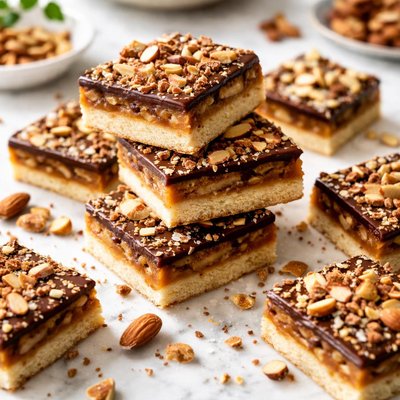 Image of Chocolate Toffee Almond Squares