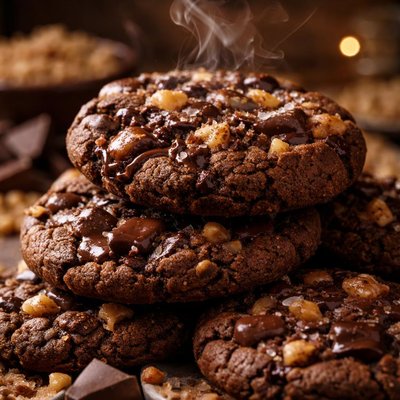 Image of Chocolate Toffee Cookies