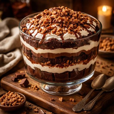 Image of Chocolate Toffee Trifle
