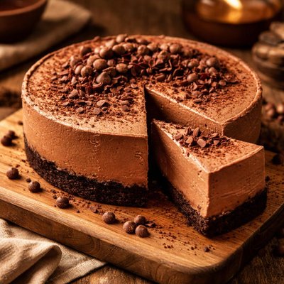 Image of Chocolate Tofu Cheesecake