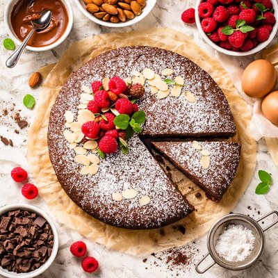 Image of Chocolate Torta Caprese