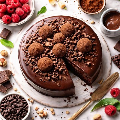 Image of Chocolate Truffle Cake