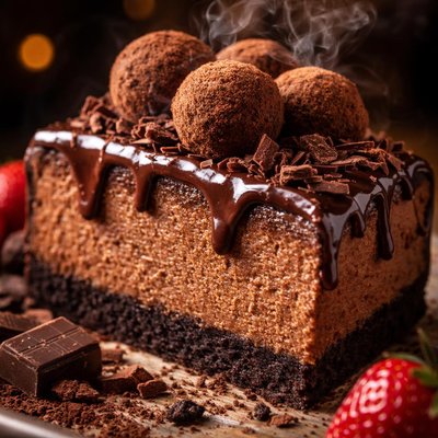 Image of Chocolate Truffle Cheesecake