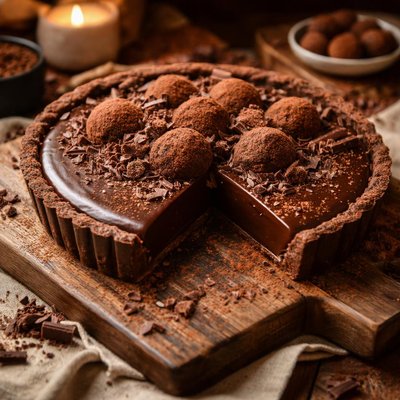 Image of Chocolate Truffle Tart