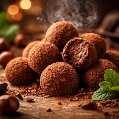 Image of Chocolate Truffles in a Flash