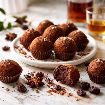 Image of Chocolate Truffles with Rum