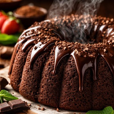 Image of Chocolate Tube Cake