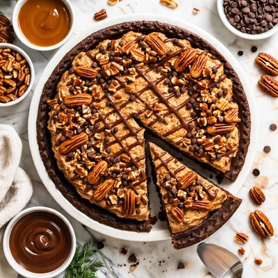 Image of Chocolate Turtle Pie