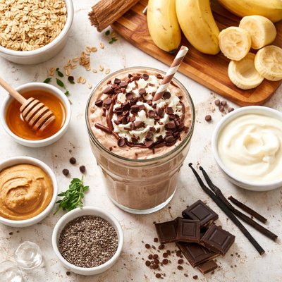 Image of Chocolate Vanilla Smoothie