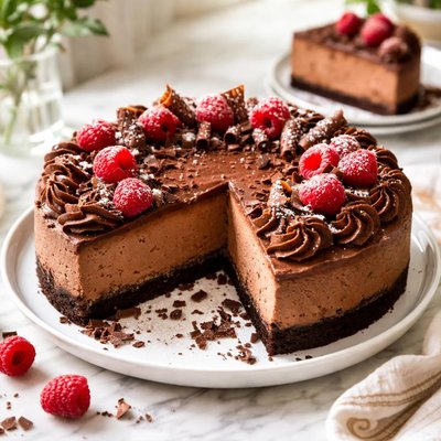 Image of Chocolate Velvet Cheesecake