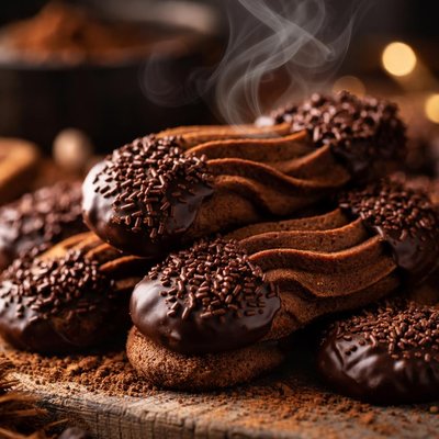 Image of Chocolate Viennese Biscuits