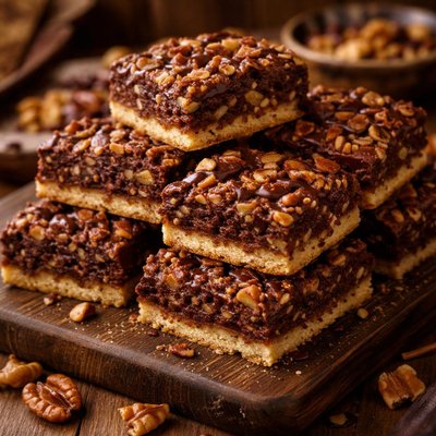 Image of Chocolate Walnut Bars