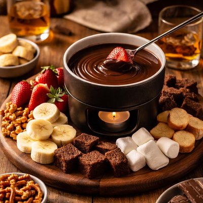 Image of Chocolate Whisky Fondue