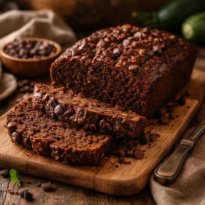 Image of Chocolate Whole Wheat Zucchini Bread