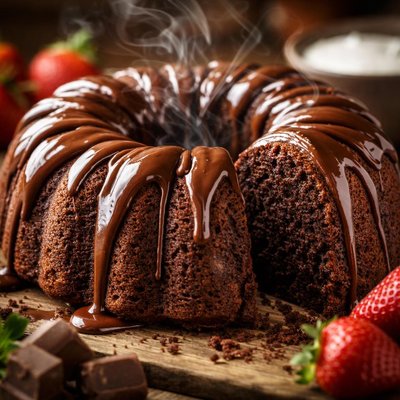 Image of Chocolate Yogurt Bundt Cake
