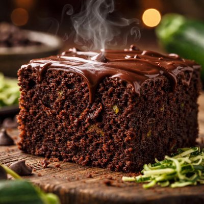 Image of Chocolate Zucchini Cake Gluten Free
