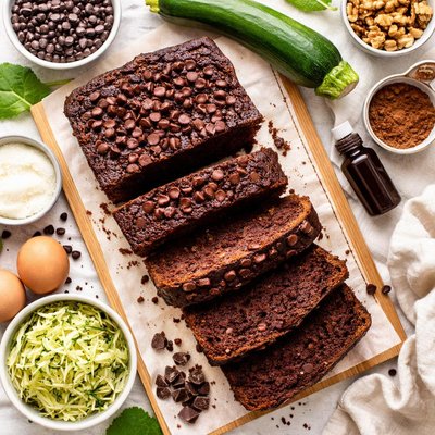 Image of Chocolate Zucchini Loaf