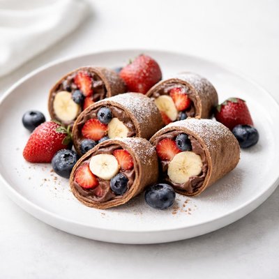 Image of Chocolatey Fruit Wraps