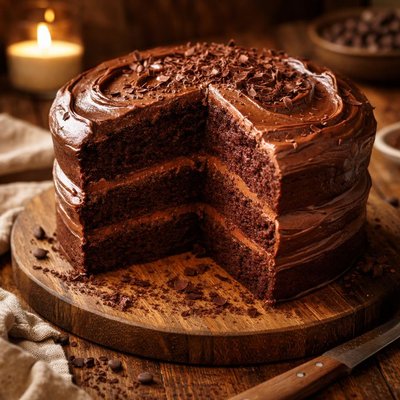 Image of Chocolatiest Moist Cake