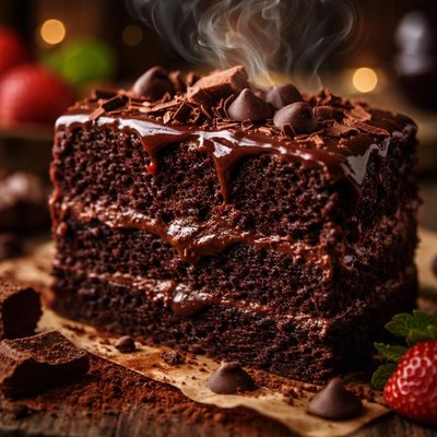 Image of Chocolaty Fudge Cake