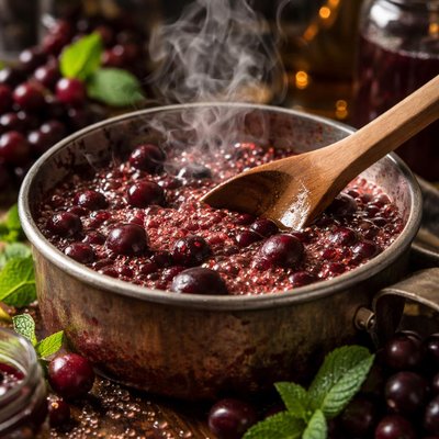 Image of Chokecherry Vinegar Chokecherry Shrub