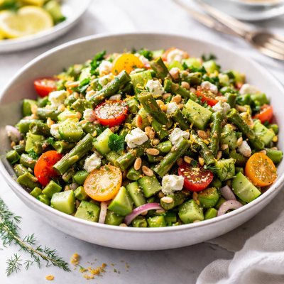 Image of Chopped Asparagus Salad