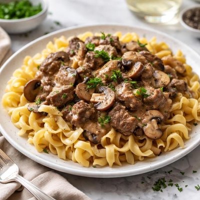 Image of Chopped Beef Stroganoff