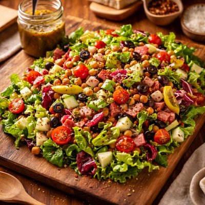 Image of Chopped Italian Salad with Italian Vinaigrette