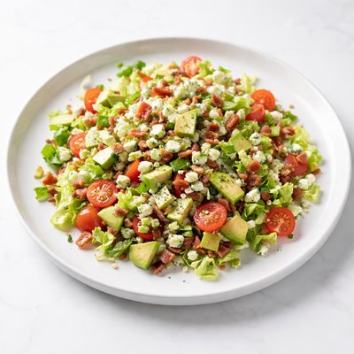 Image of Chopped Salad with Bleu Cheese and Avocado