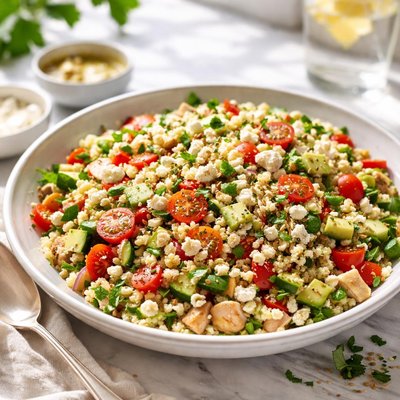 Image of Chopped Salad with Couscous