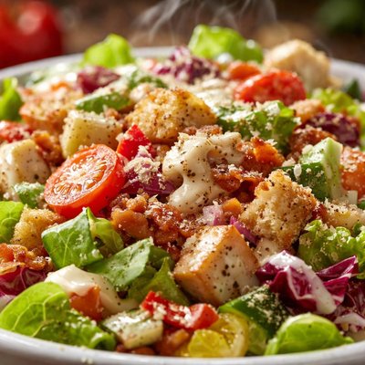 Image of Chopped Salad with Parmesan Dressing