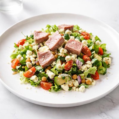 Image of Chopped Salad with Tuna South Beach