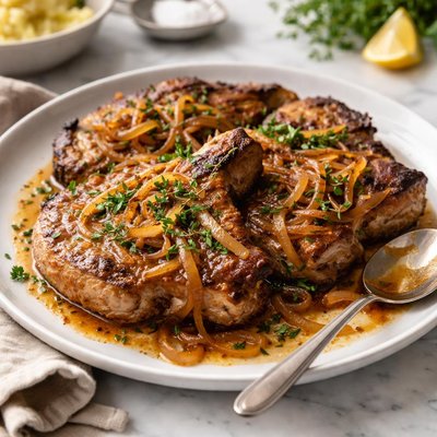 Image of Chops and Onions