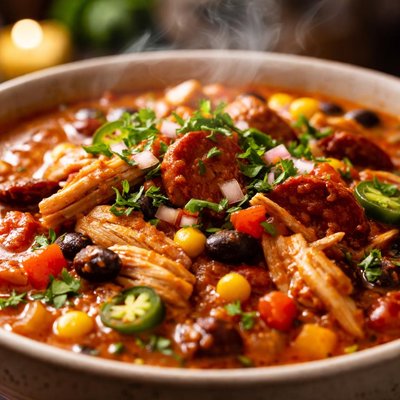 Image of Chorizo Chicken Stoup