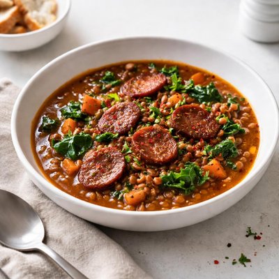 Image of Chorizo Lentil Soup