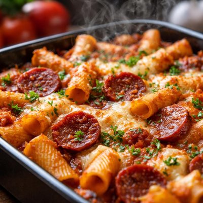 Image of Chorizo Pasta Bake