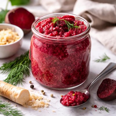 Image of Chrain with Beets Red Horseradish