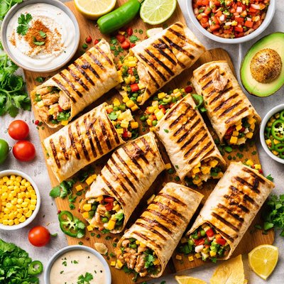 Image of Chris Grilled Jalapeno Wraps